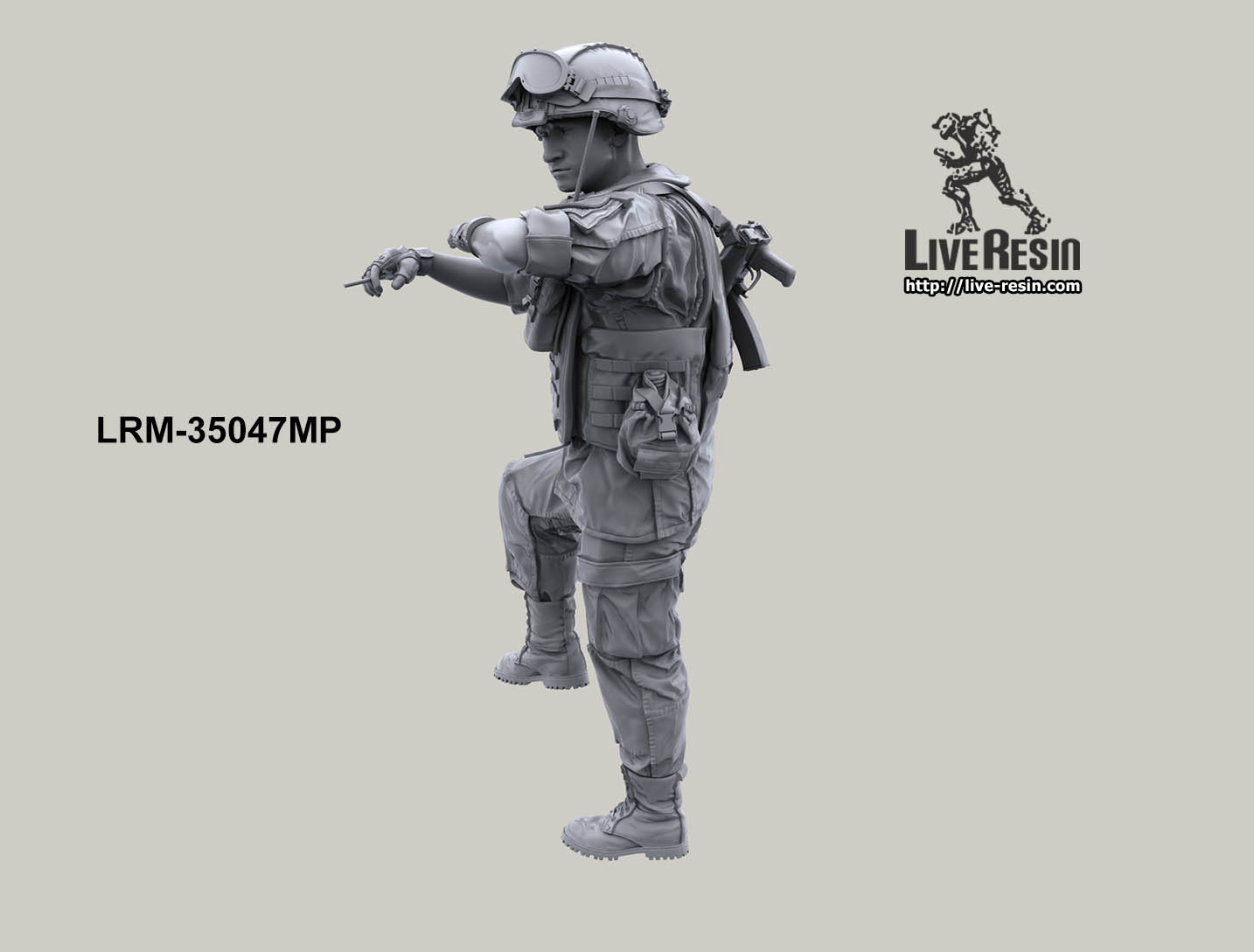 LRM35047MP Боец военной полиции РФ. Водитель Live Resin