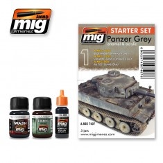 AMIG7407 Ammo Mig Набор для создания реалистичных эффектов PANZER GREY SET