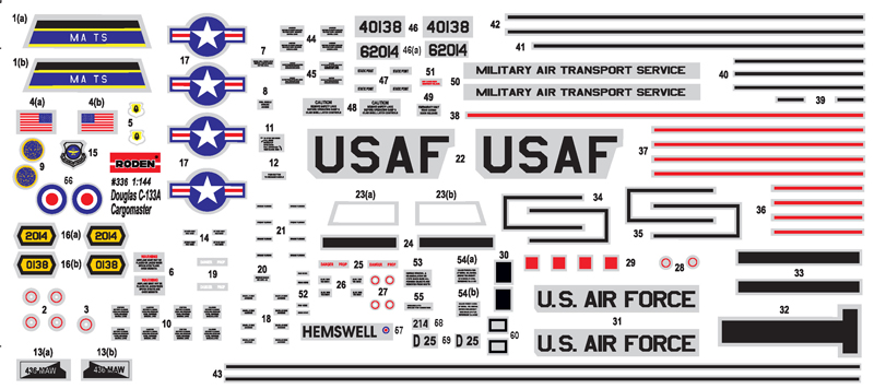 Rod336 Самолет Douglas C-133 w/PGM – 17 Thor IRBM Roden