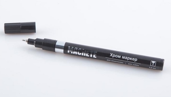 6300MCH Хром маркер Machete, толщина 0.8 мм