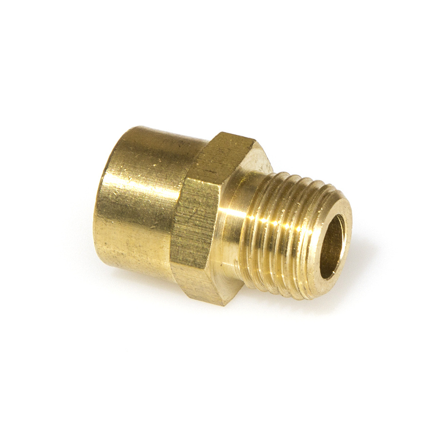 8109J Переходник гайка 1/4 - штуцер 1/4 (компрессор 1201 фильтр 1703)