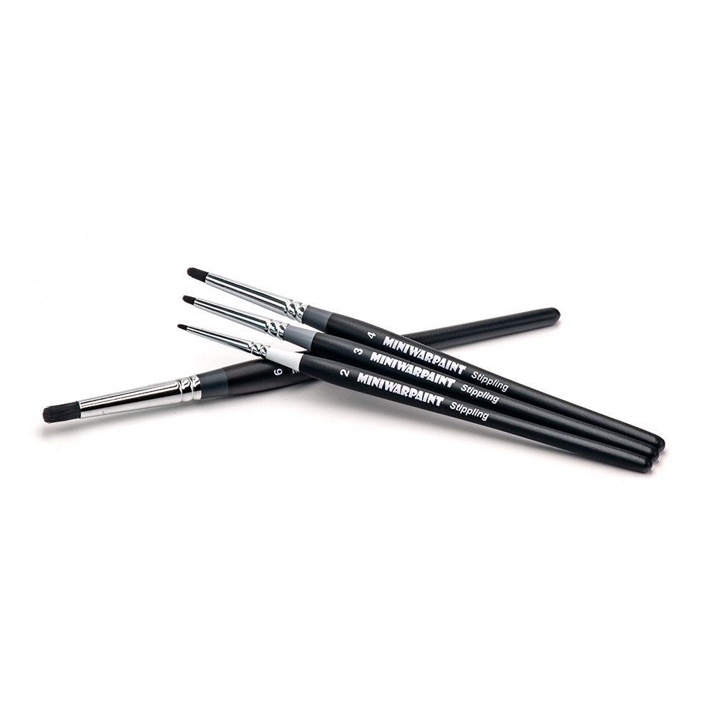 T-119 Кисть MiniWarPaint серии Stippling №4