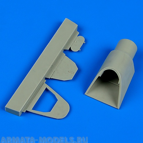 QB48636  Messerschmitt Bf 109G Opened Cockpits Rear Bulkhed Standard 1/48