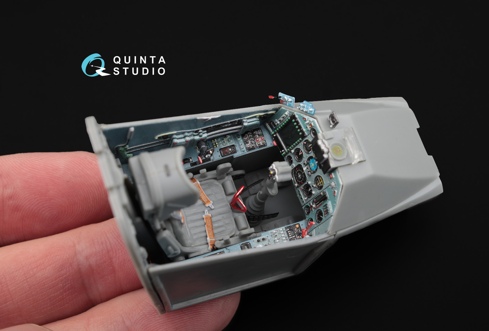 QD32002 1:32 3D Декаль интерьера кабины  Су-25СМ (для модели Trumpeter)