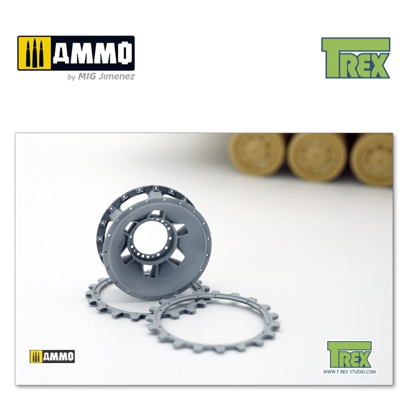 TR35037 Звездочка PzKpfw IV Disassembled Sprocket Set B Late Version