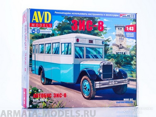 4070AVD Сборная модель Автобус ЗИС-8 AVD Models