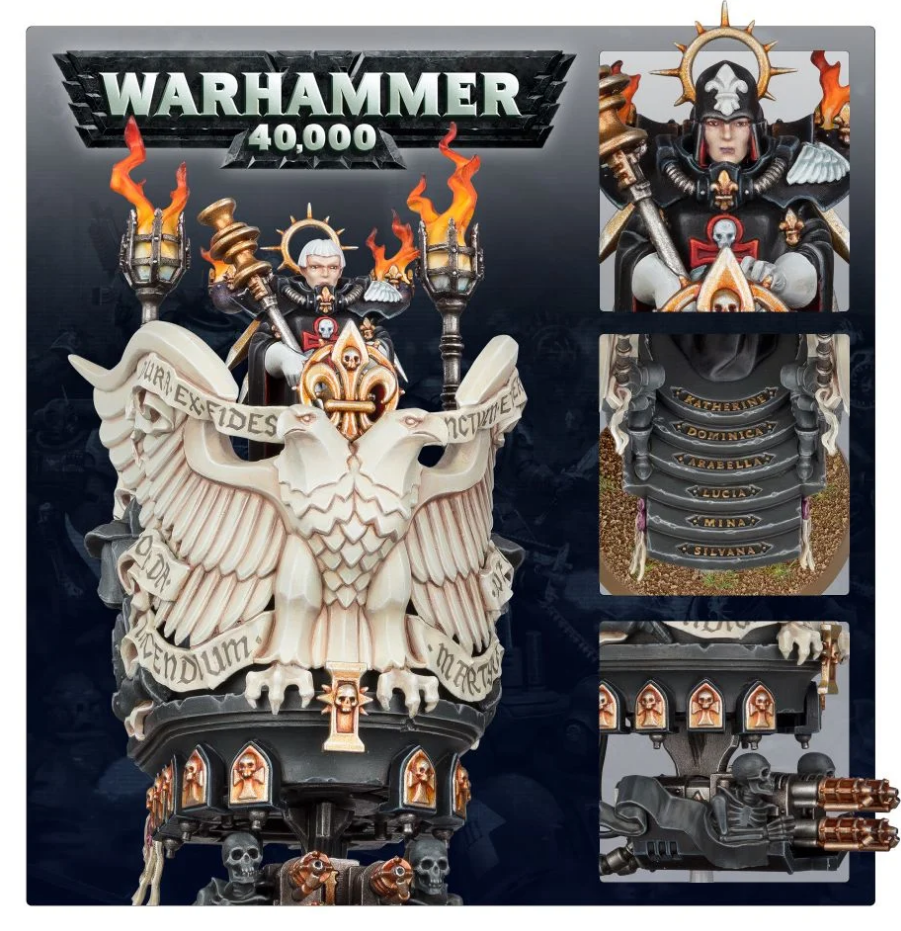 52-17GW Набор Адепта Сороритас. Джунит Эруита (Adepta Sororitas Junith Eruita)