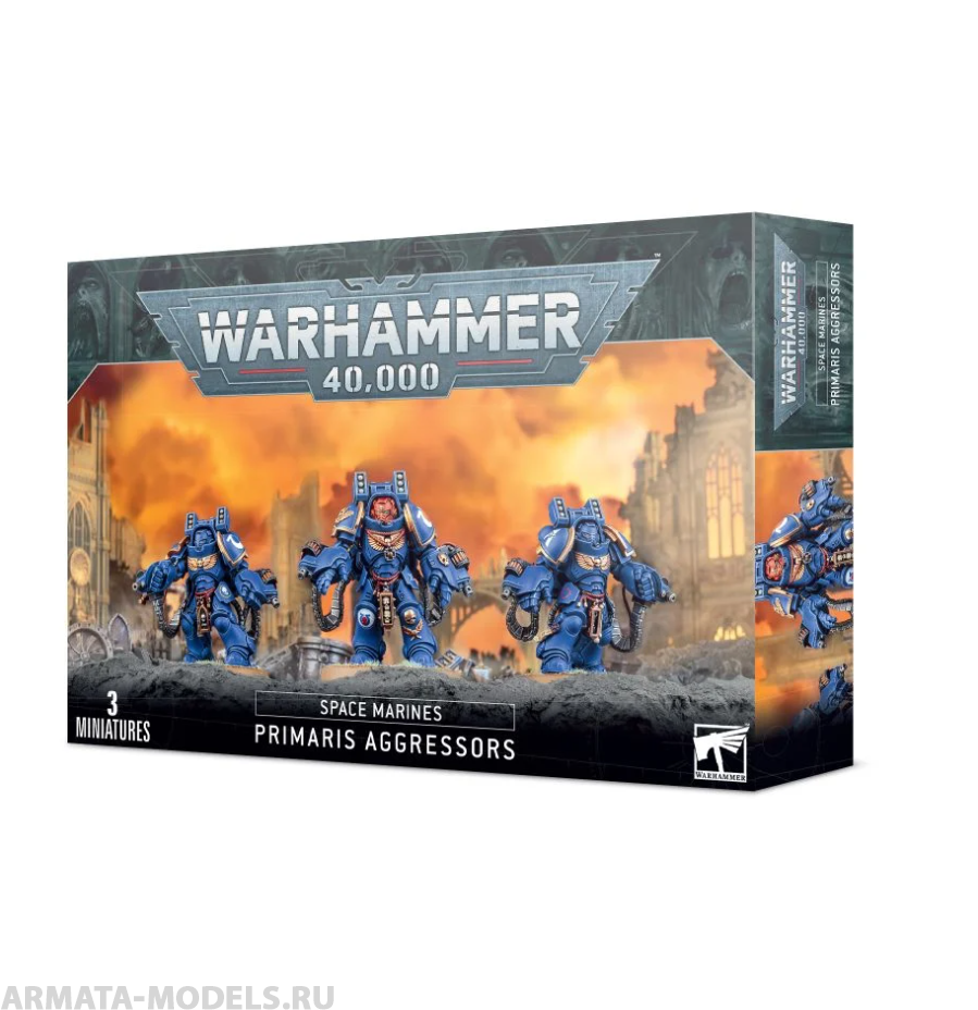 48-69 Набор Космодесант: Примарисы Агрессоры (Primaris Aggressors) (2020)