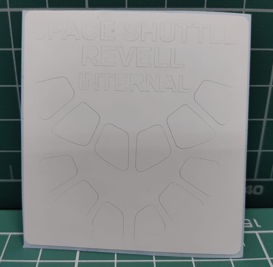 72576-1KV Окрасочная маска Space Shuttle Atlantis (REVELL #04733) - (Двусторонние маски) + маски на диски и колеса