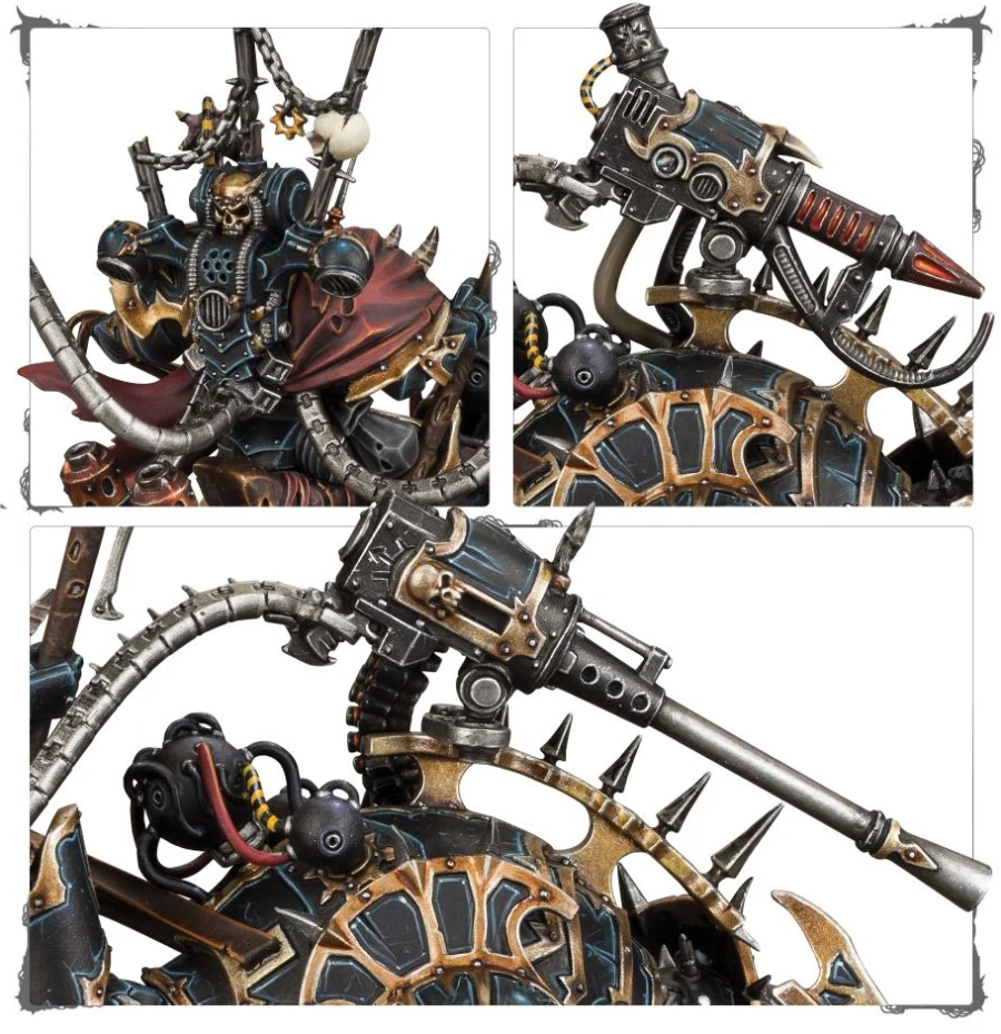 43-59GW Набор Космодесант Хаоса. Векс Машинатор, Лорд Несогласия (Chaos Space Marines. Vex Machinator, Arch-Lord Discordant)