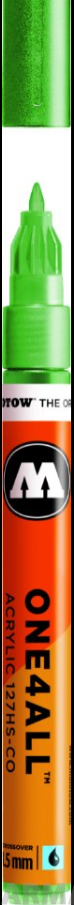 127504 Маркер MOLOTOW ONE4ALL 127HS-CO METALLIC #226 Зеленый 1,5 мм