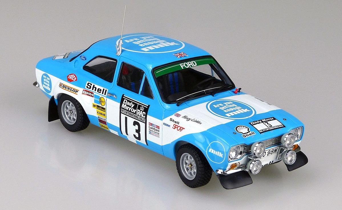 BEL006 Модель автомобиля  FORD ESCORT MK.1 MAKINEN RAC 1973 Belkits
