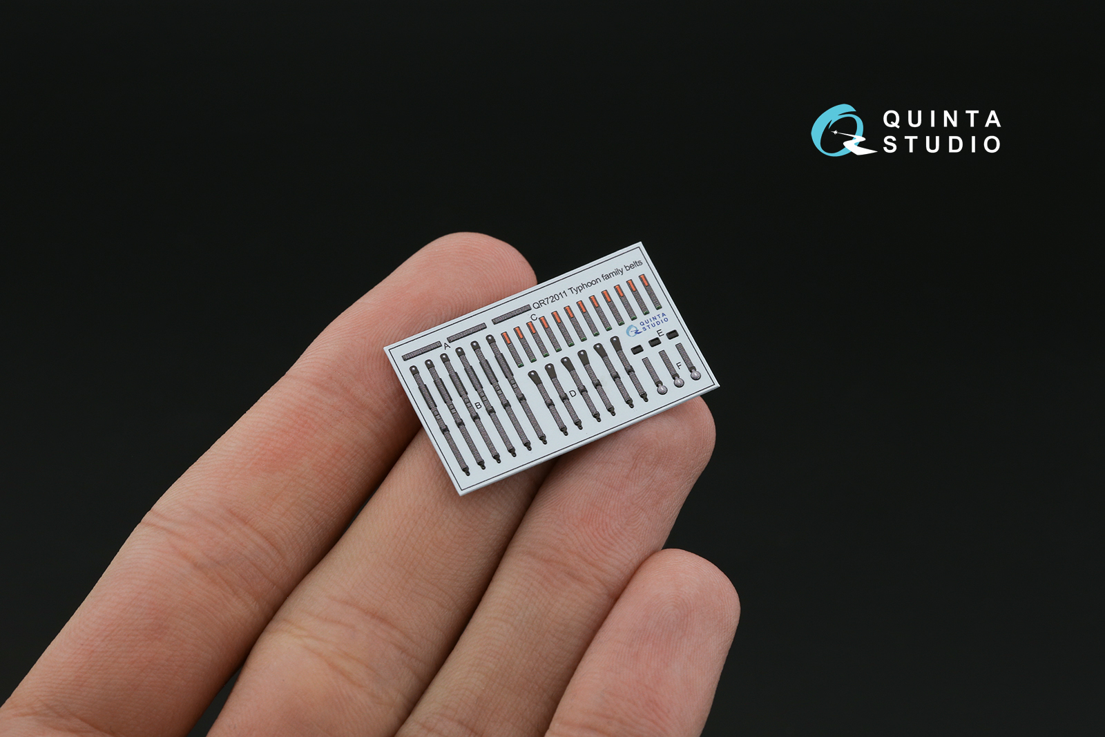 QR72011 Комплект ремней на три кресла для семейства бронеавтомобилей Тайфун (Для всех моделей)