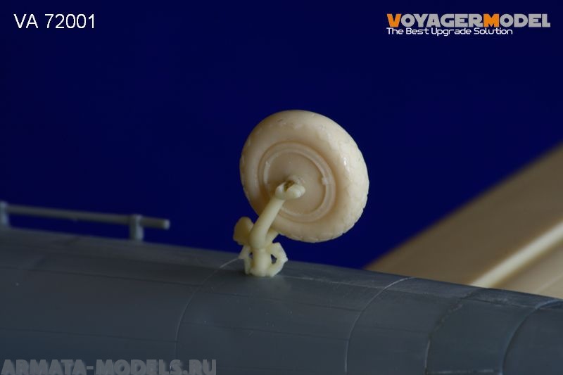 VA-E003 Набор фототравления для Wheel Well / Landing Gears for 1/72 Avro Lancaster BMk.I/III (For HASEGAWA E23)