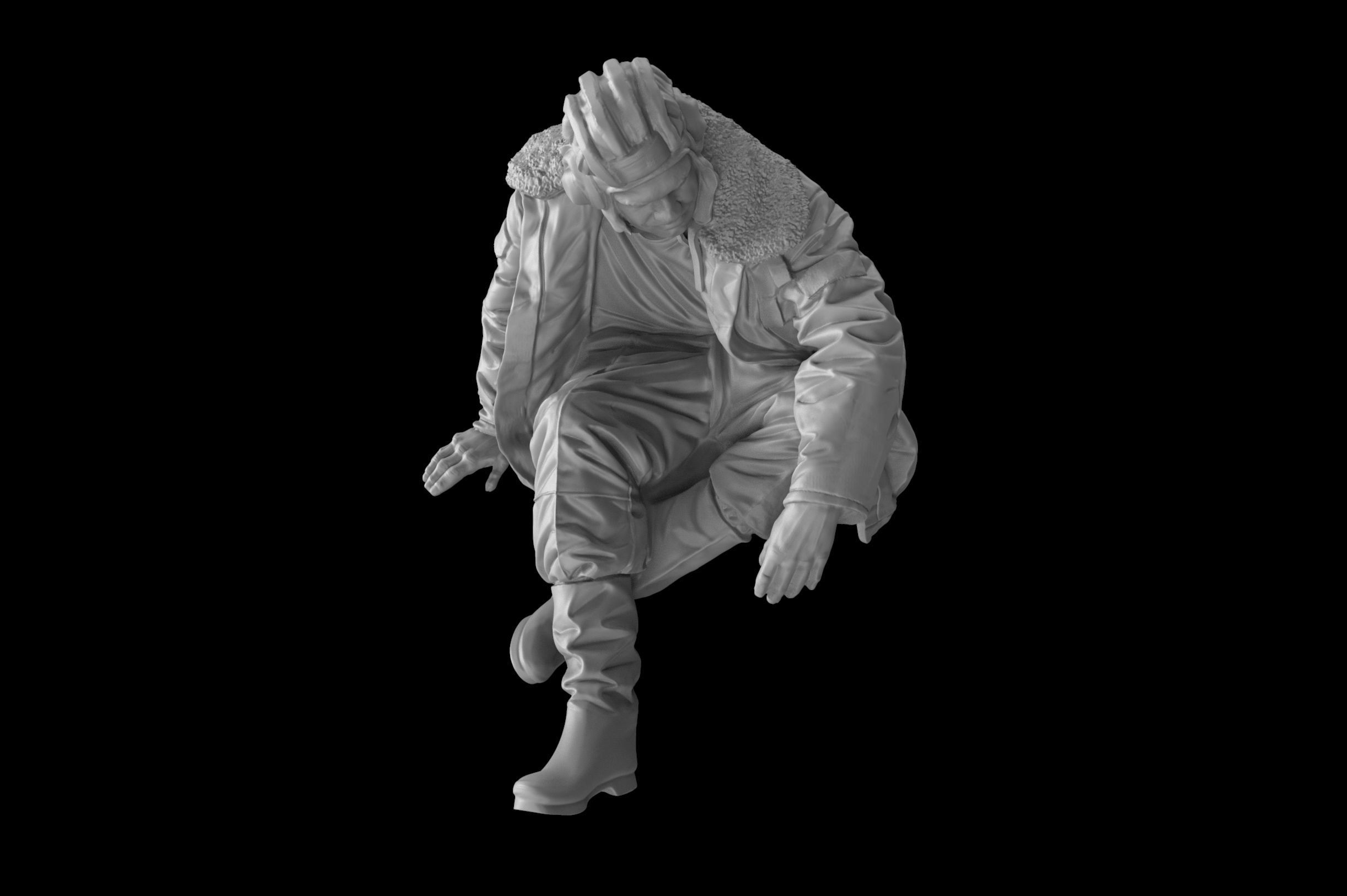 AM3711 Фигура танкиста №2 Arma Models