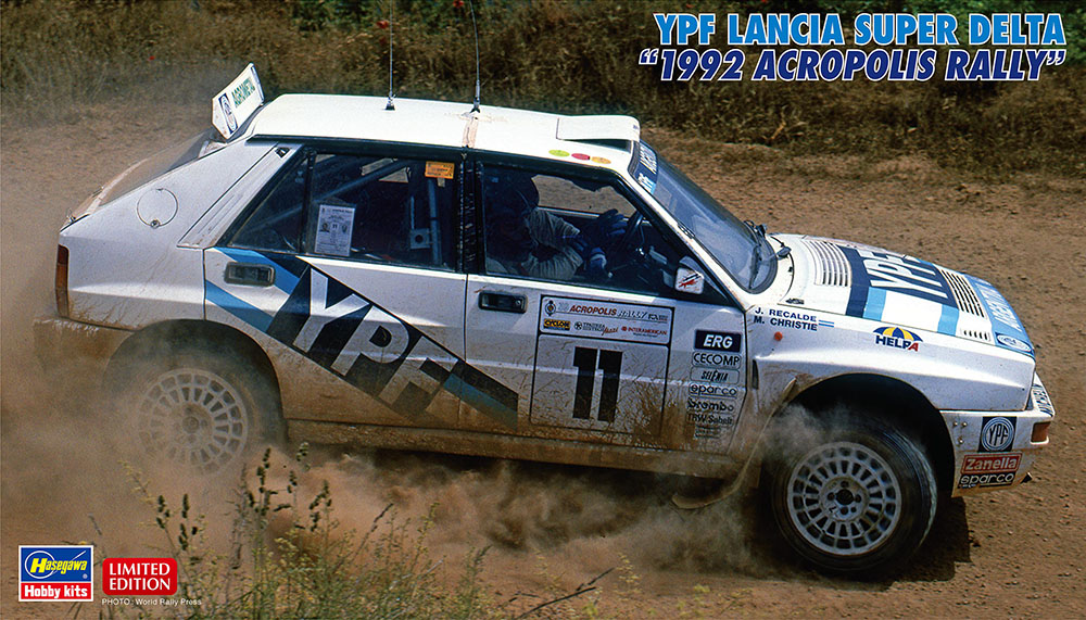 20685-Автомобиль YPF Lancia Super Delta “1992 Acropolis Rally” (Limited Edition) Hasegawa
