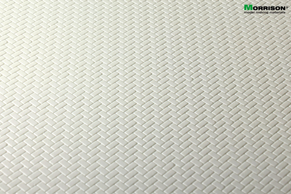 041to021 Объёмная текстура брусчатки ёлочка М1:35. (Лист А3- 28см.х38см.)