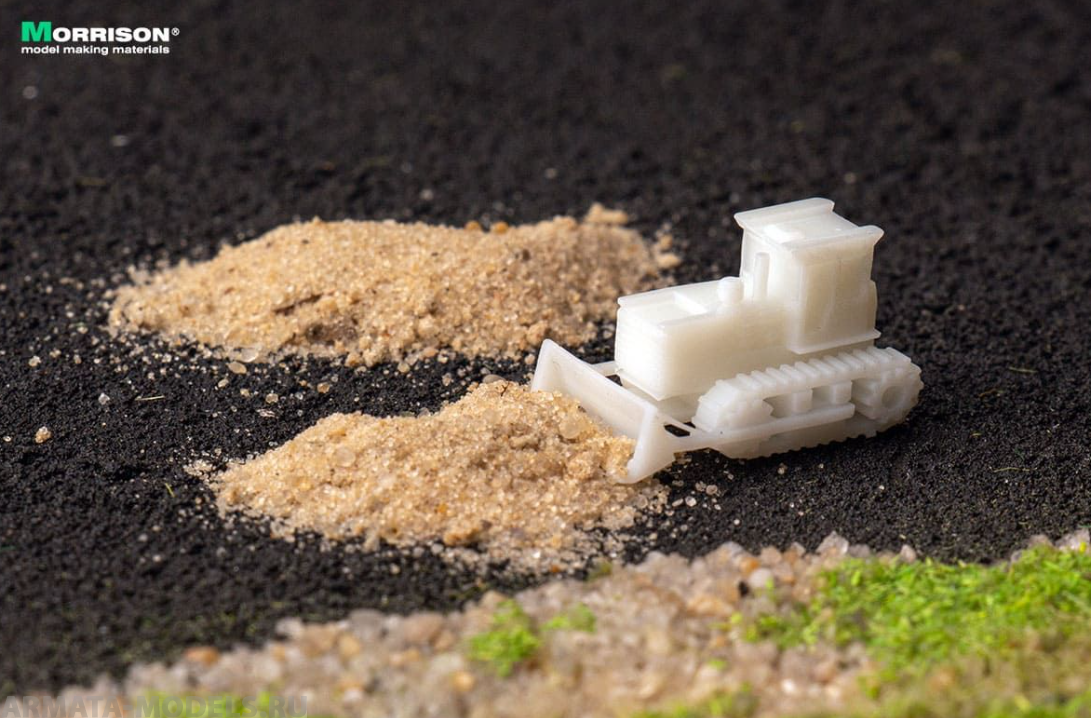 020-BLR-250 Бульдозеры для макетов в М 1:250 (Набор 5 штук) Morrison