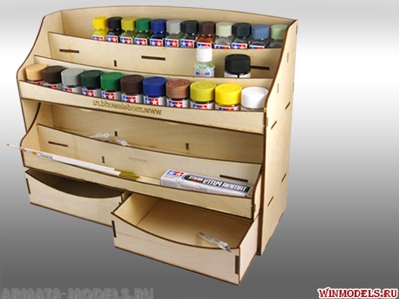 MWORK-003 Органайзер под краску,большой. 400 мм. MWORG-003