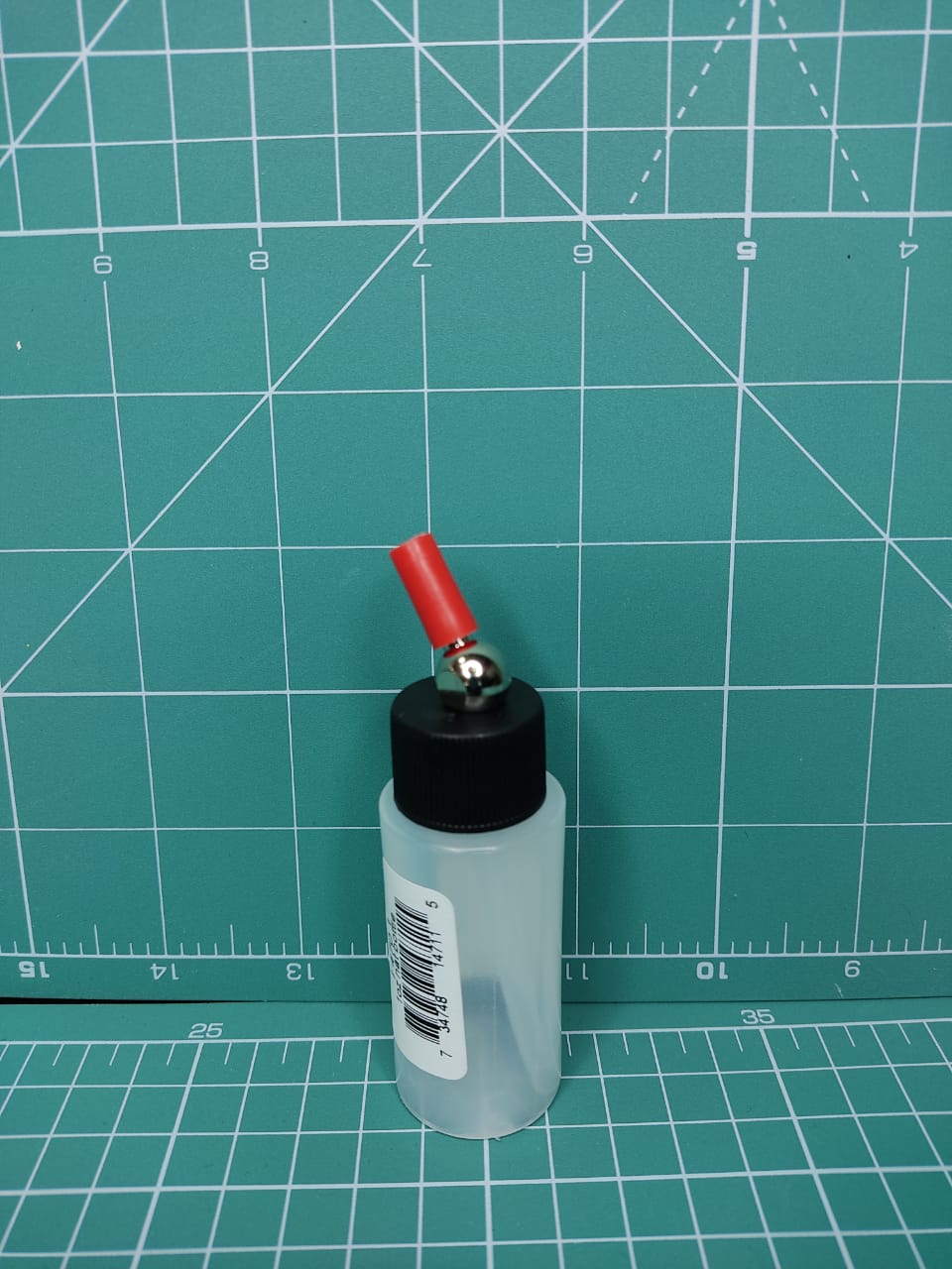 I4701IW Бачок Пластиковый 28 мл для Iwata HP-BCS с металлическим соединителем (I 470 1)  1 шт