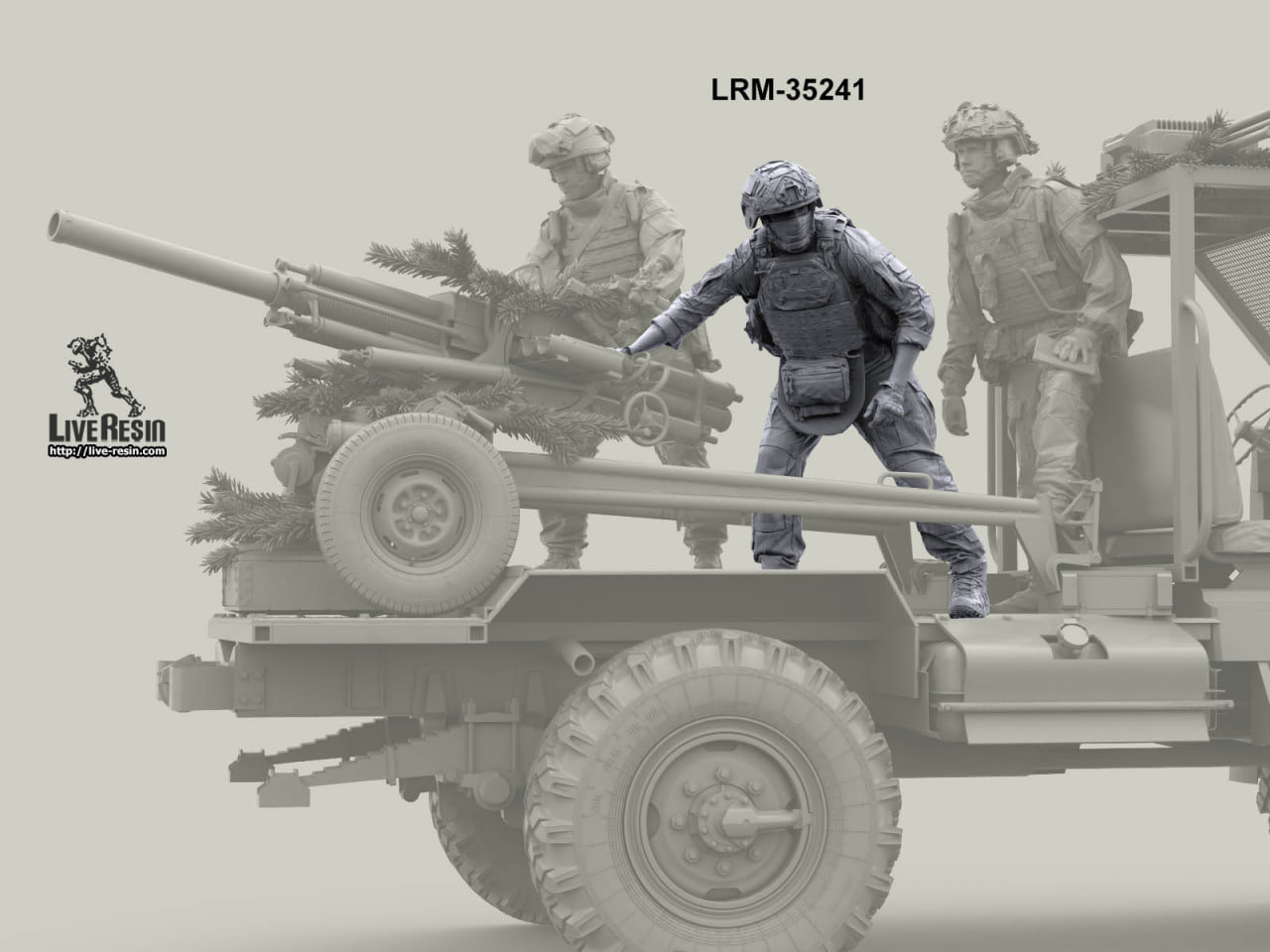 LRM35241 Российский артиллерист/минометчик - 4 (Не для свободной продажи) Live Resin