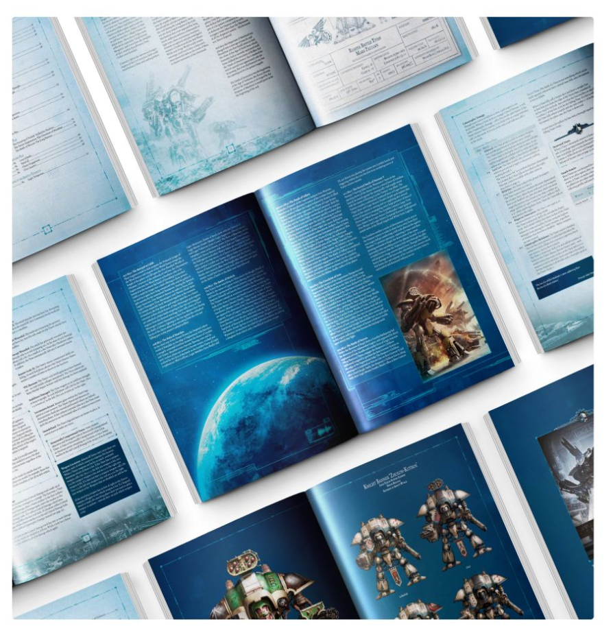 400-39GW Книга правил Адептус Титаникус. Ересь Хоруса (англ.) (Adeptus Titanicus: The Horus Heresy Rulebook (HB, Eng))