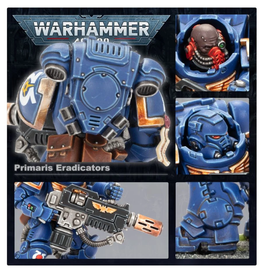 48-43GW Набор Космодесант. Примарисы Ликвидаторы (Space Marines Primaris Eradicators)