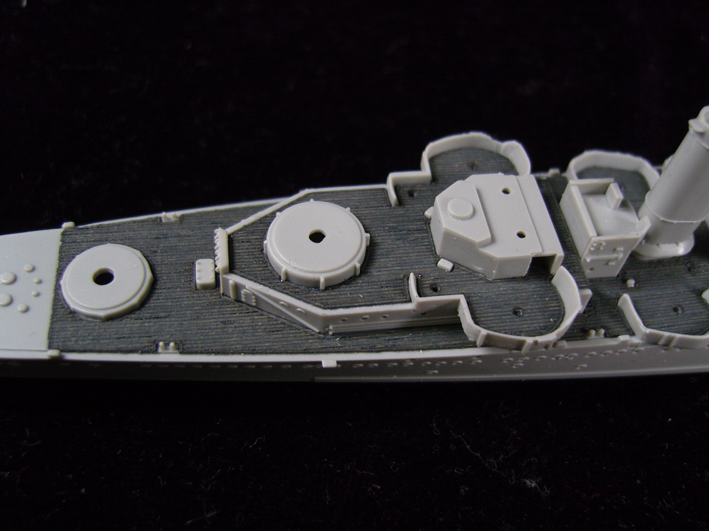 AW20070A Деревянная палуба для U.S.S Astoria CA-34