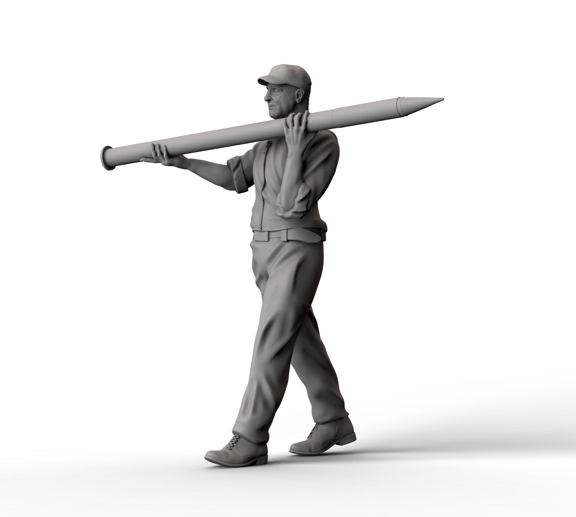 AM4886 Техник МИ-24П с нурсом