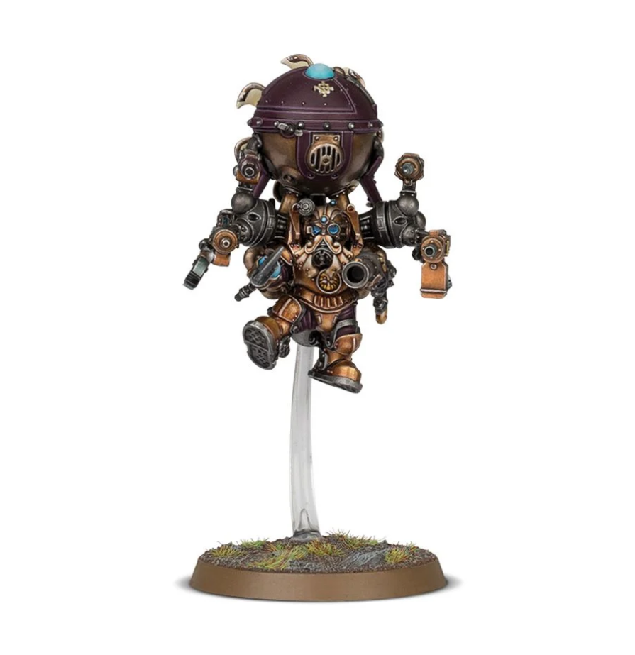 84-42GW Набор Владыки Харадрона: Индринмастер в Костюме-Дирижабле (Kharadron Overlords. Endrinmaster with Dirigible Suit)