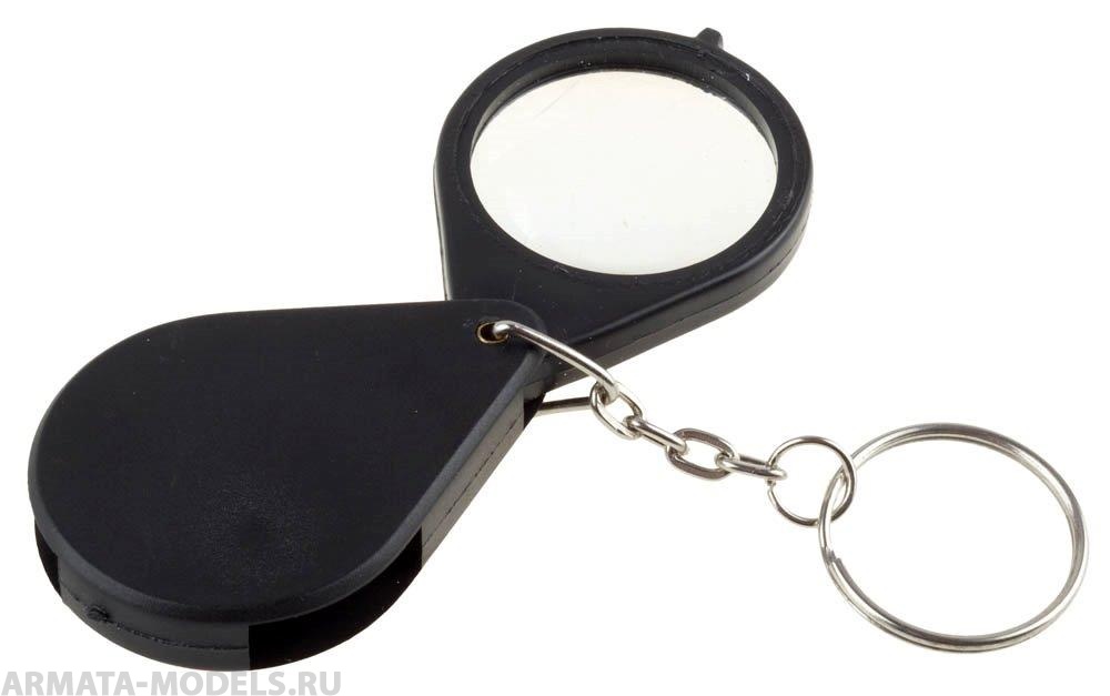 40521-30 Лупа STANDARD карманная складная, 10 кратное увеличение, диаметр линзы - 30мм