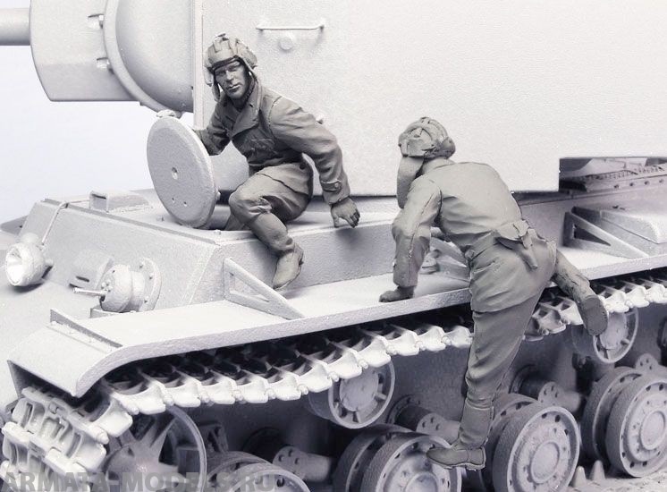T-35093 Т-35093 Cоветские танкисты КВ-1,2 (лето 1941-42 гг) (2) Tank