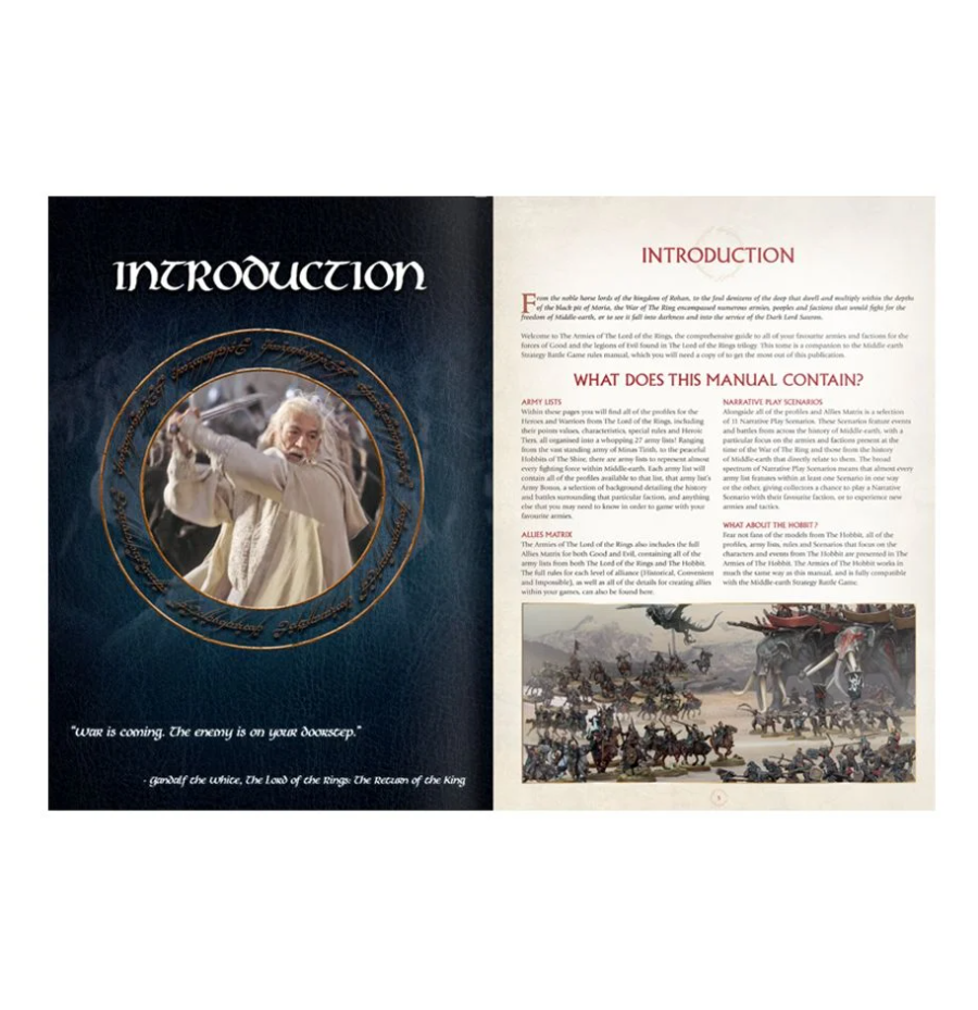 01-02-60GW Книга Средиземье: Армии Властелина Колец (англ.) (Middle-earth Strategy Battle Game: Armies of The Lord of the Rings (Eng))