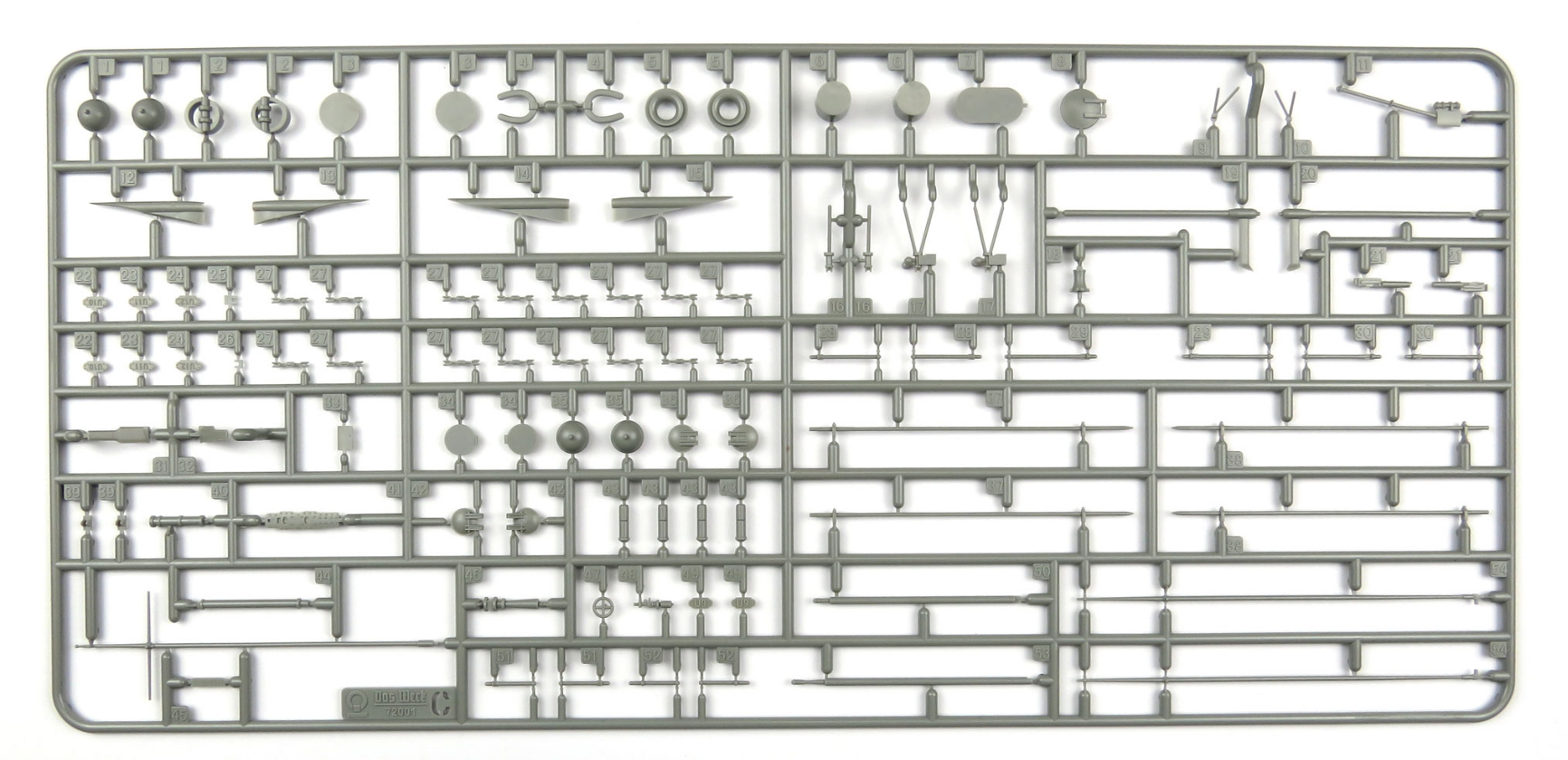 DW72001 Немецкая подводная лодка времен ВМВ 1/72 S.M. U-Boot 9 Das Werk