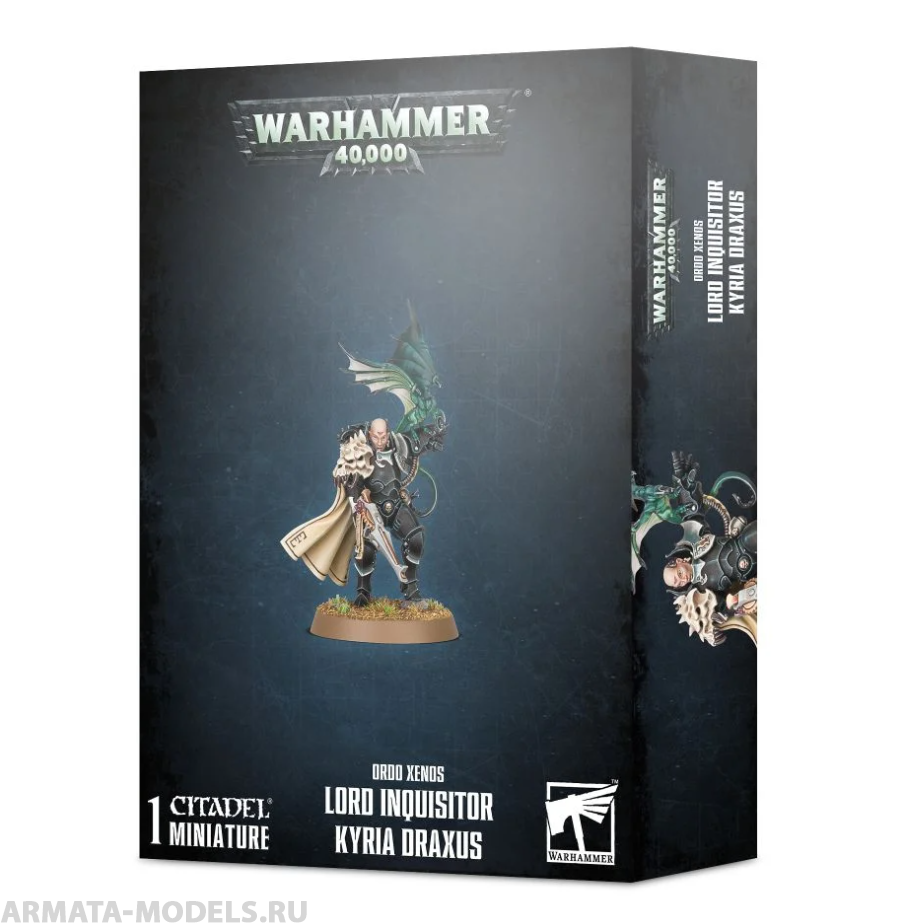 52-42GW Набор Ордо Ксенос. Лорд Инквизитор Кирия Дракс (Ordo Xenos Lord Inquisitor Kyria Draxus)