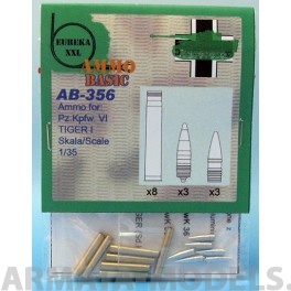 AB-356 Дополнения для моделей 8,8 cm Ammo for Kw.K.36