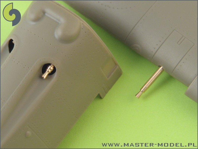 AM-32-005 Bf 109 E3 - E9, комплект вооружения T (насадки MG 17, стволы MG FF)