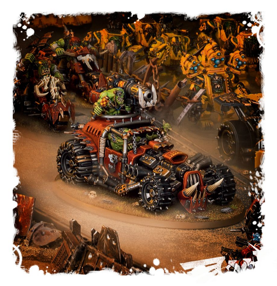 50-37GW Набор Орки. Навороченная Быстрая Взрывала (Orks Kustom Boosta-blasta)