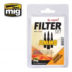 AMIG7451 Ammo Mig Набор фильтров FILTER SET FOR DESERT VEHICLES