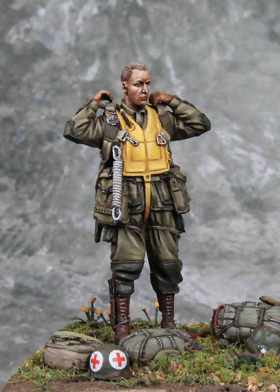 35176SOGA Сombat Medic  U.S. Army Airborne. D-Days.1944. SOGA Miniatures