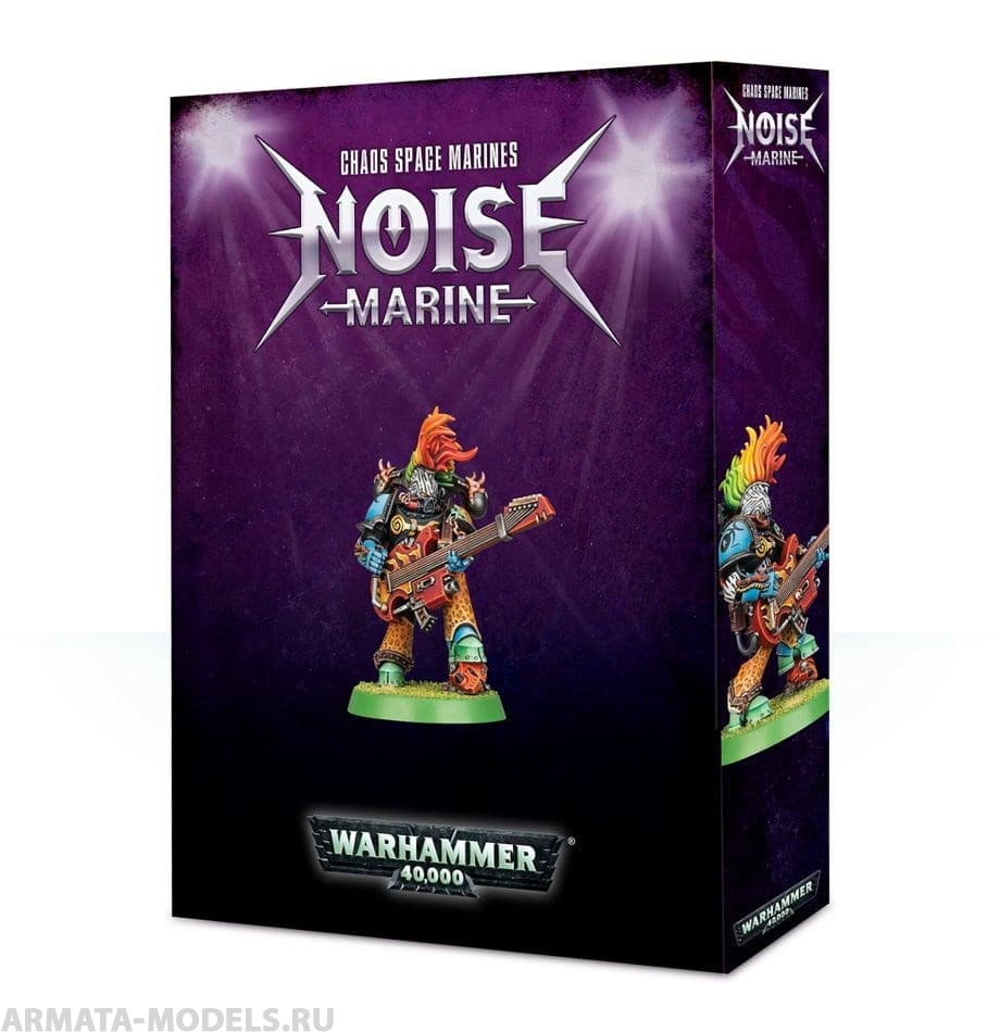 43-58 Набор Космодесант Хаоса. Шумовой Десантник (Chaos Space Marines Noise Marine)