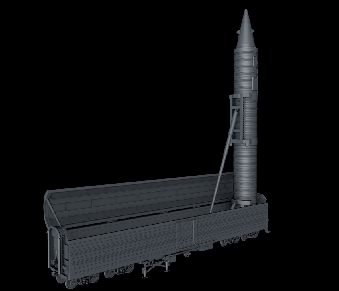AM145010 Вагон БЖРК Молодец Arma Models