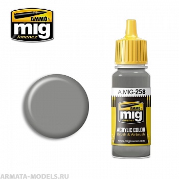 AMIG0258 Ammo Mig Акриловая краска IJA GREY GREEN 17мл