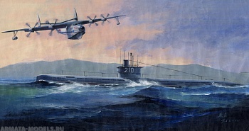 83515 Подводная лодка PLA Navy Type 033 Romeo Class