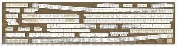 72137 Набор фототравления IJN Light Cruiser Agano Class Detail up etching parts
