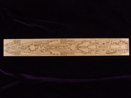 AW20045 Деревянная палуба для IJN Kirishima 1941