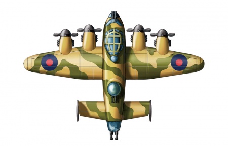 mPLANE-002 LANCASTER BOMBER Meng