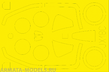 JX180ED  Окрасочная маска F-86D 1/32