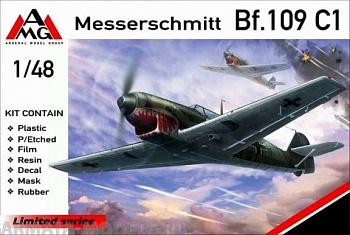 AMG48716 Самолет Messerschmitt Bf.109C-1