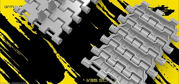 AM35715 Высокодетализированные наборные траки РМШ (Не для свободной продажи)